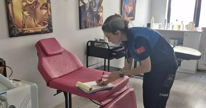 Elazığ da güzellik salonları denetlendi