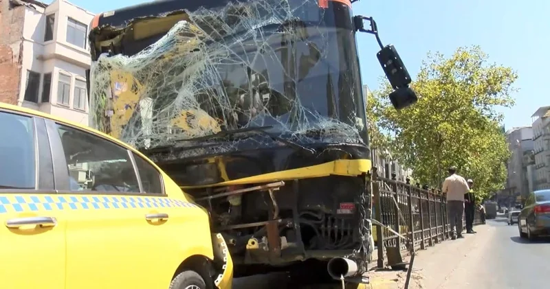 Beyoğlu daki zincirleme kazadan acı haber