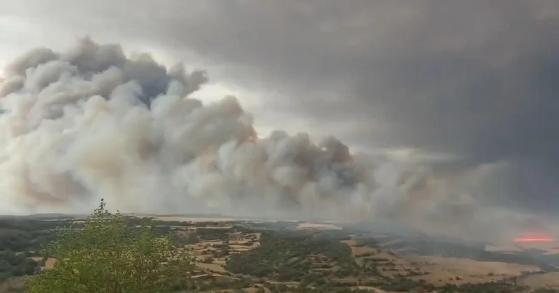 Avrupa nın kavurucu sıcaklarla ve alevlerle mücadelesi sürüyor