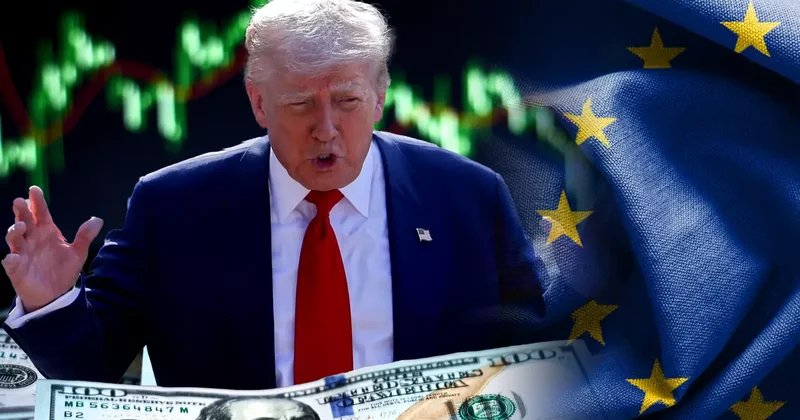 Dolar düştü, Trump tan beklenmedik açıklama geldi! AB ye anlaşma sinyali