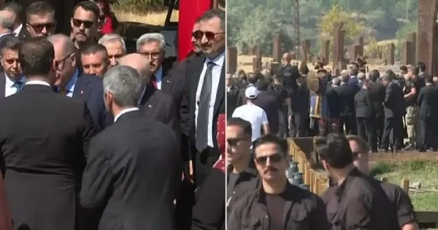 Erdoğan ve Bahçeli Ahlat ta: Selçuklu Kabristanı nı ziyaret ettiler Politika Haberleri