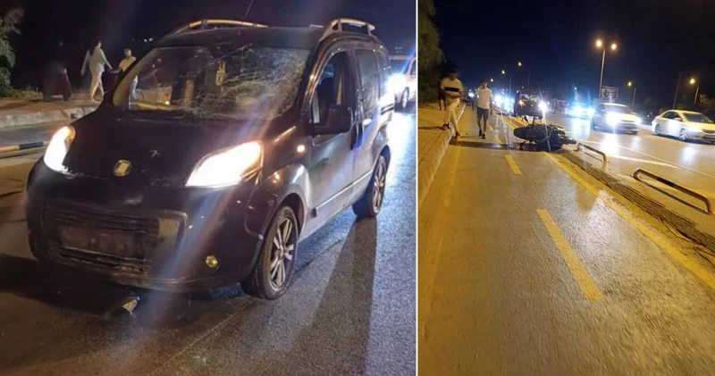 Antalya da feci kaza! Motosikletteki anne hayatını kaybetti kızı ağır yaralı