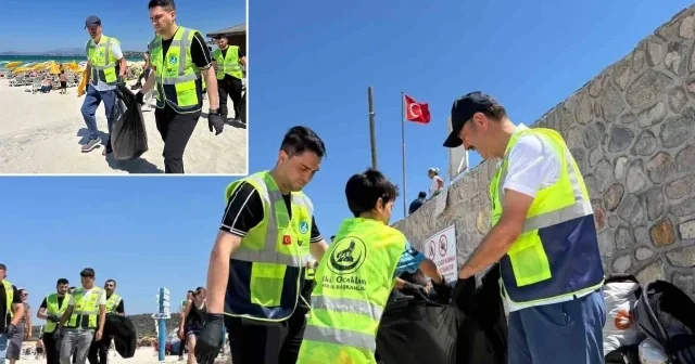Ülkü Ocakları’ndan İzmir de çevre temizliği İzmir Haberleri
