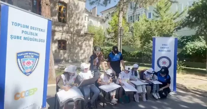 Geleceğin teminatı gençler için Sivas Emniyetinden destek programı