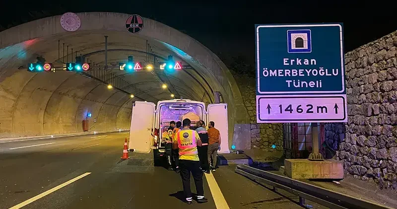 Kuzey Marmara Otoyolu’nda otomobilin çarptığı yaya öldü, 2 yaralı