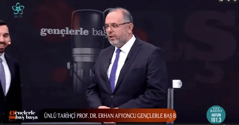 Erhan Afyoncu VAV TV de Gençlerle Baş Başa programında konuştu: Düşmanın silahıyla düşmanla savaşamazsın