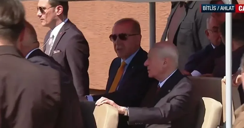 Başkan Erdoğan ve Bahçeli Selçuklu Mezarlığı nda