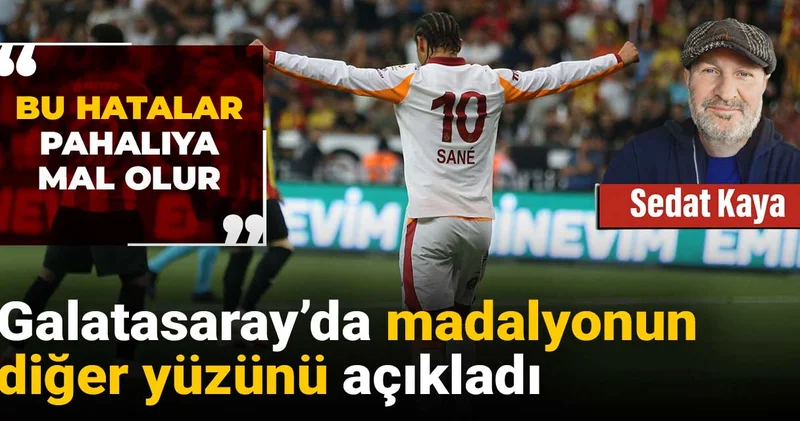 Galatasaray da madalyonun diğer yüzünü açıkladı: Aynı hatalar pahalıya mal olur