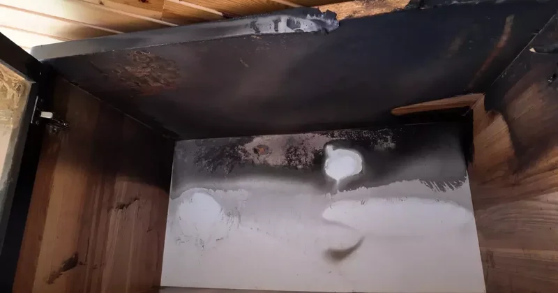 Bolu da Kıyak Ailesi nin Evi Sürekli Yangınlar ile Sarsıldı