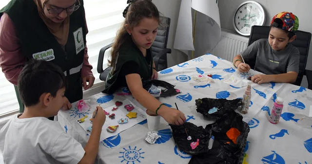Yeşilayın yaz okuluna katılan çocuklar, sanat ve sporla dolu vakit geçirdi Düzce Haberleri