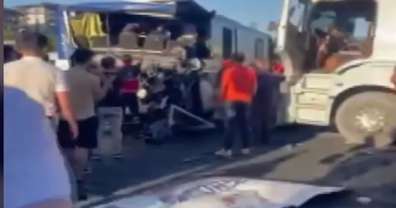 TEM Otoyolu nda kaza: 1 ölü, 9 yaralı yaralı