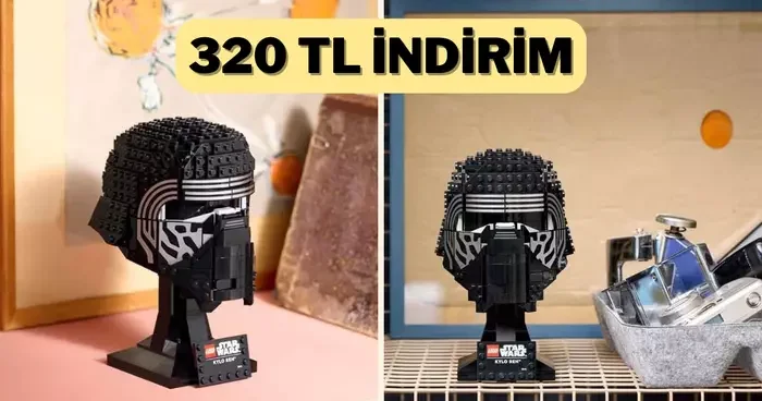 Star Wars hayranları buraya! LEGO Star Wars Kylo Ren Kaskı indirimde