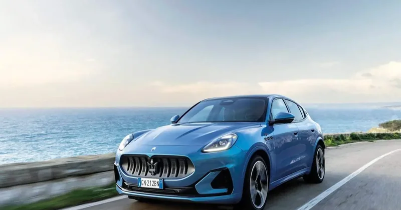 9.2 milyon liraya elektrikli Maserati