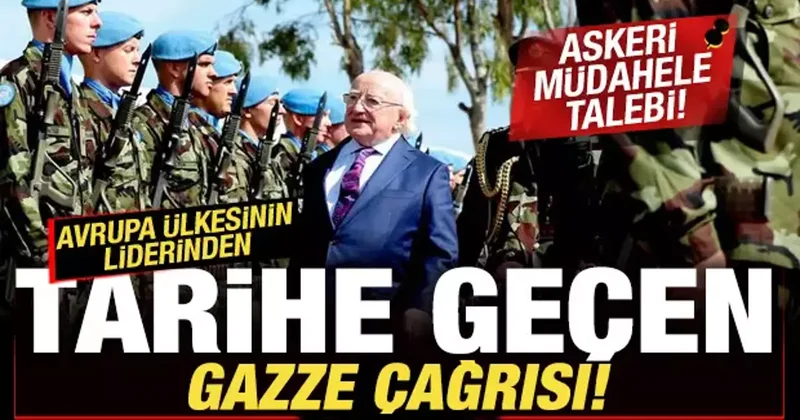 Avrupa ülkesinin liderinden tarihe geçen Gazze çağrısı! Askeri müdahale talebi
