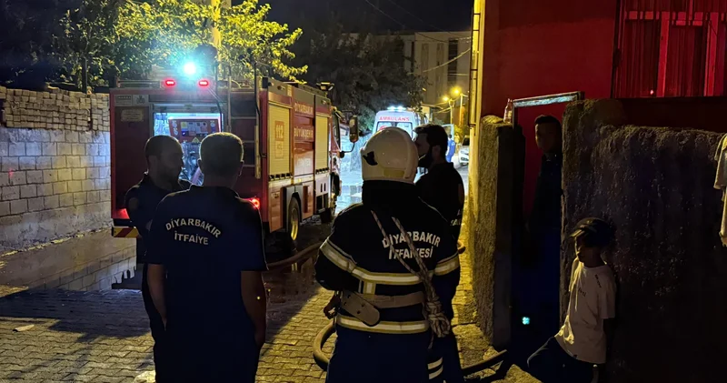 Diyarbakır’da evde patlama sonrası yangın: 4 kişi yaralandı