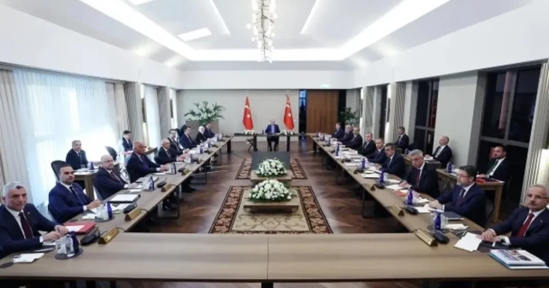 Son dakika: Cumhurbaşkanlığı Kabinesi Ahlat ta toplandı!