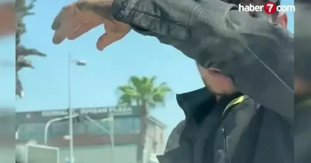 Cam silen şahıslar sürücüleri rahatsız etmeye devam ediyor