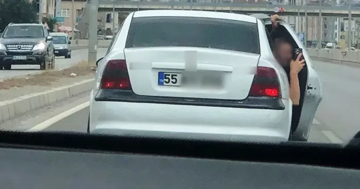 Samsun’da trafikte tehlikeli davranışlar cezasız kalmadı