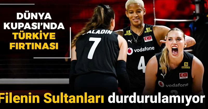 Filenin Sultanları durdurulamıyor: Dünya Kupası nda Türkiye fırtınası