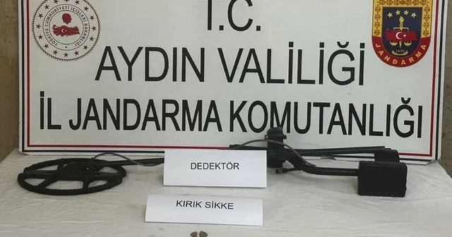Aydın da kaçak kazıya suçüstü: 5 gözaltı Aydın Haberleri