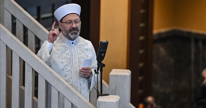 Diyanet hutbesi tartışılırken Erbaş’ın tatilde olduğu ortaya çıktı Sözcü Gazetesi