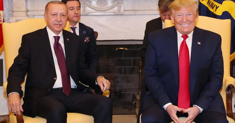 Beyaz Saray da 6 yıl sonra kritik zirve! Cumhurbaşkanı Erdoğan ile Trump bir araya geldi! Hangi konular konuşulacak?