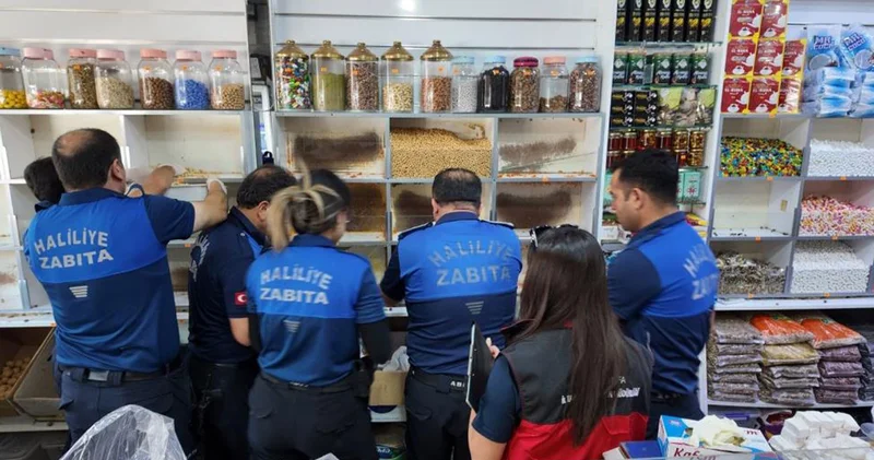 Son tüketim tarihi geçmiş yüzlerce ürün imha edildi