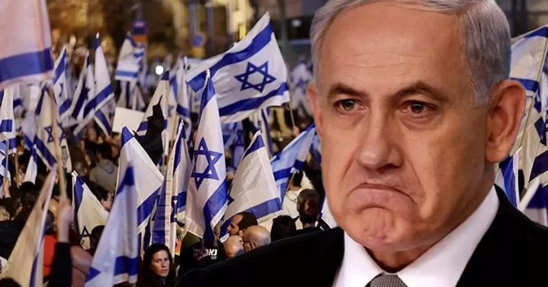 Netanyahu ya Havalimanında Protesto