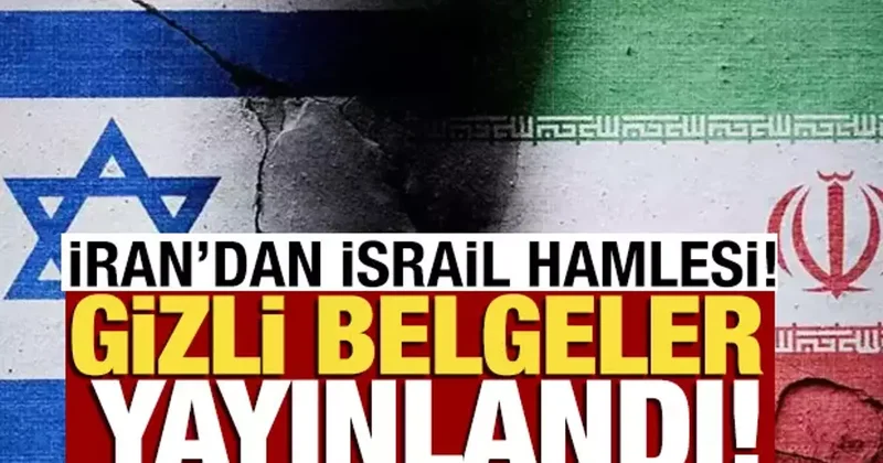 İran dan İsrail hamlesi! Gizli nükleer belgeleri yayımladılar