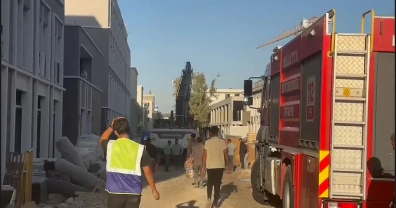 Malatya da iş yeri şantiyesinde göçük: 1 ölü Sözcü Gazetesi