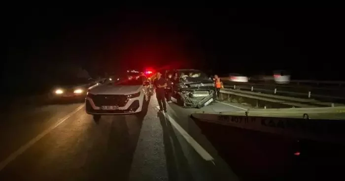 Bilecik te trafik kazası: 2 yaralı