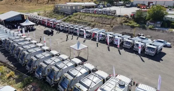 Osmaneli Belediyesine hibe araç desteği