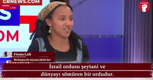 Aynı safta yer alıyorsunuz: İngiliz aktivistten İsrail i savunan spikerlere tarihi ders