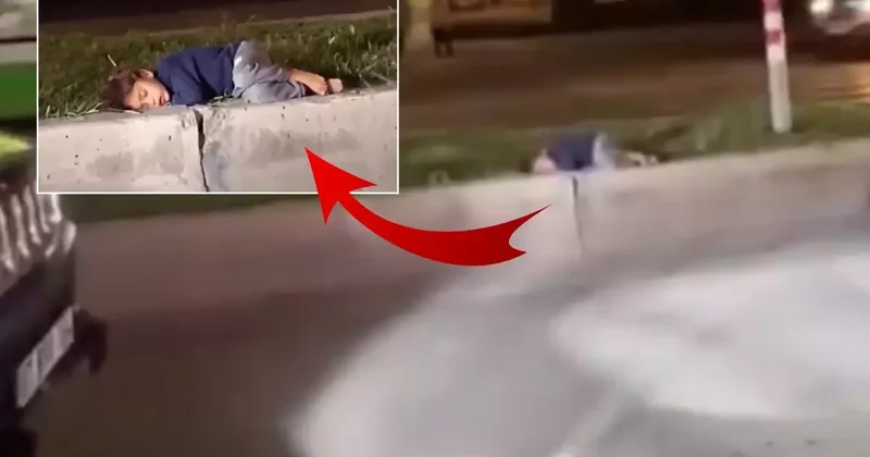 El kadar çocuk orta refüjde öylece uyuya kaldı! Hayatı tam bir dram