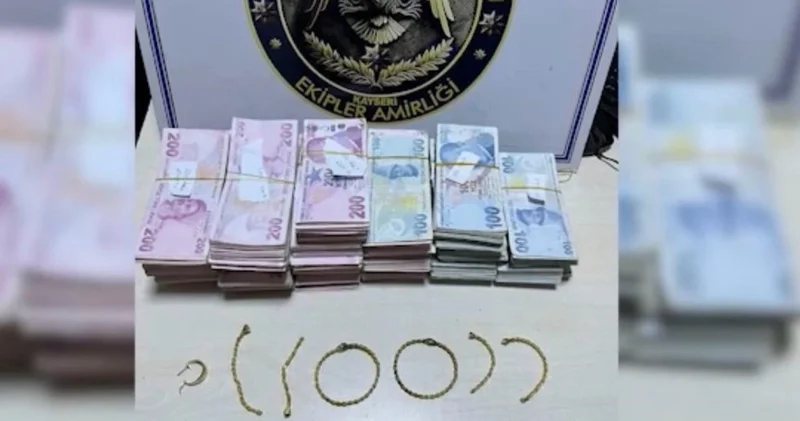 Kayseri de altın dolandırıcıları suç makinesi çıktı