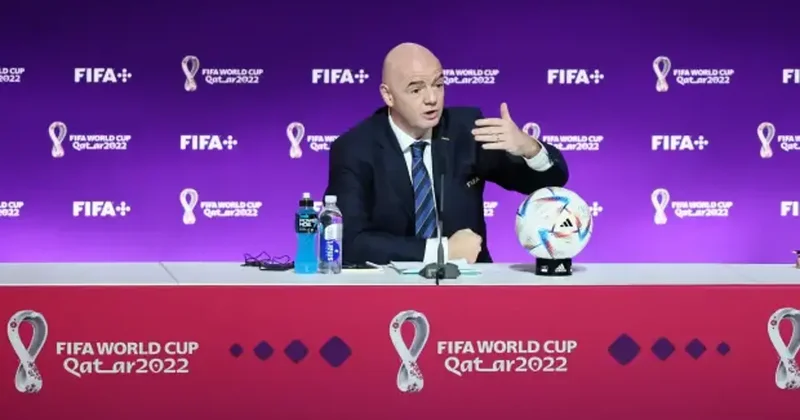 Gazze ye ben de ağlıyorum diyen Infantino, BM nin İsrail çağrısını görmedi