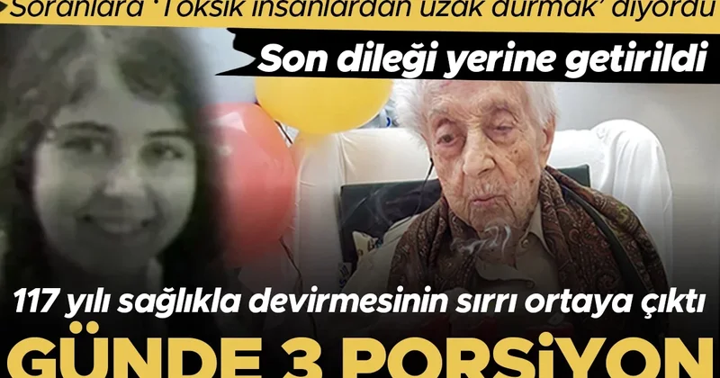 Soranlara Toksik insanlardan uzak durmak diyordu... 117 yılı sağlıkla devirmesinin sırrı ortaya çıktı Maria Branyas ın son dileği yerine getirildi