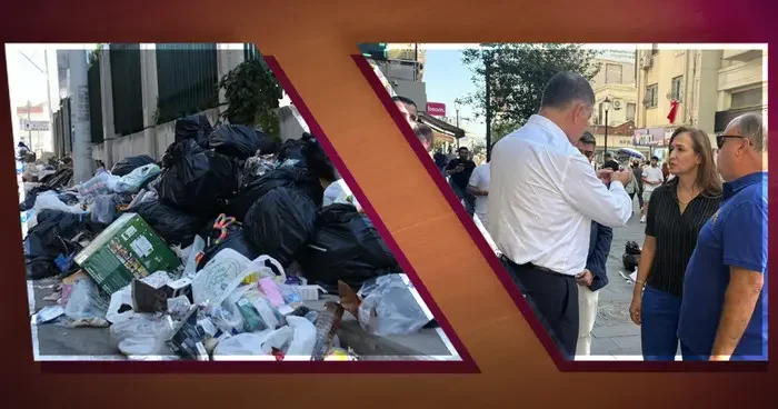 Karşıyaka da çöp krizi büyüyor! Cemil Tugay kolları sıvadı, işçiler tepki gösterdi