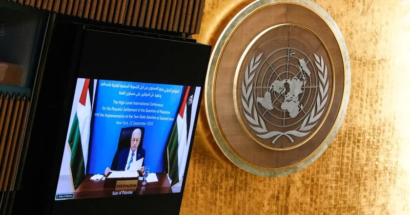 Filistin Devlet Başkanı Abbas, video bağlantıyla BM de