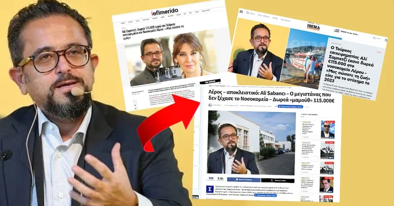 Yunanistan, Ali Sabancı nın yaptığı bağışı konuşuyor Sözcü Gazetesi
