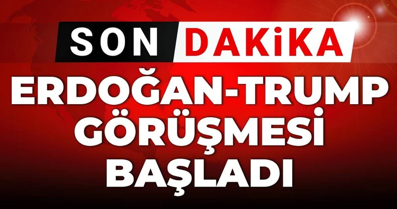Son Dakika Saatler kala basına kapatılmıştı: Erdoğan Trump görüşmesi başladı