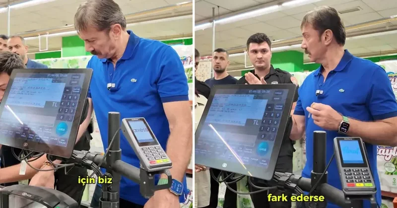Zincir markette vatandaşa akıl almaz tuzak! Belediye başkanı fark edip çok kızdı