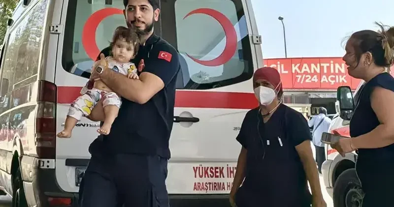 Evlerinde Maraş otu yutan Elisa bebek tedaviye alındı