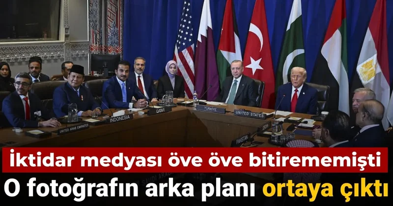 İktidar medyası öve öve bitirememişti: O fotoğrafın arka planı ortaya çıktı