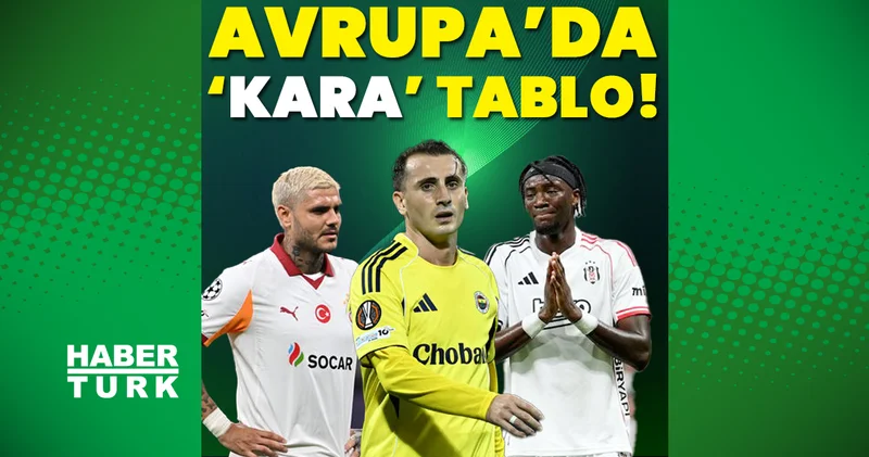 Türk takımlarından Avrupa da kara tablo: Son 10 maçta galibiyet yok! Yılport Samsunspor Haberleri