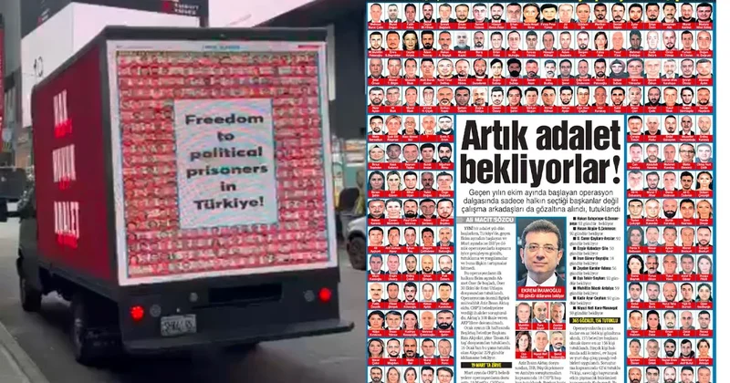 SÖZCÜ’nün sayfası New York sokaklarında Sözcü Gazetesi