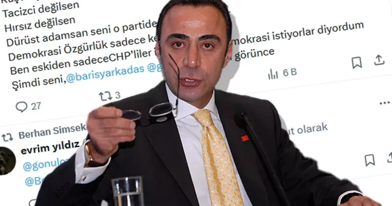CHP den ihracı gündeme gelen Berhan Şimşek ten ağır salvolar: Rüşvetçi, hırsız. yalancı...