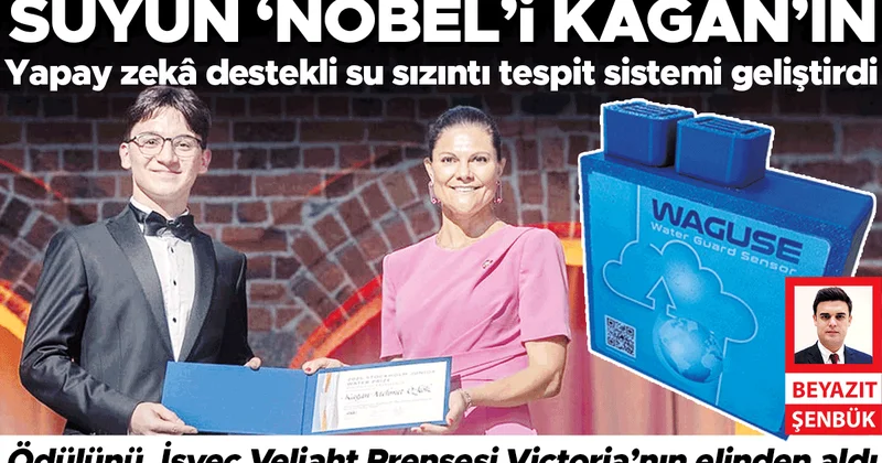 Suyun Nobel’i liseli Kağan’ın