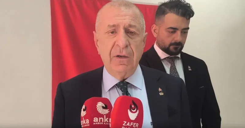 Ümit Özdağ, olası erken seçimde tarafını belli etti Sözcü Gazetesi