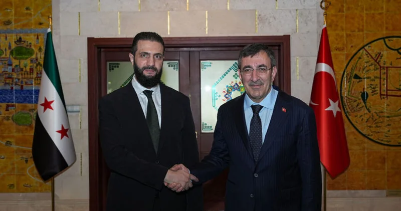 Cumhurbaşkanı Yardımcısı Yılmaz, Suriye Cumhurbaşkanı Şara ile görüştü Dış Haberler